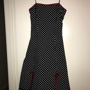 A. Byer Poka Dot Dress